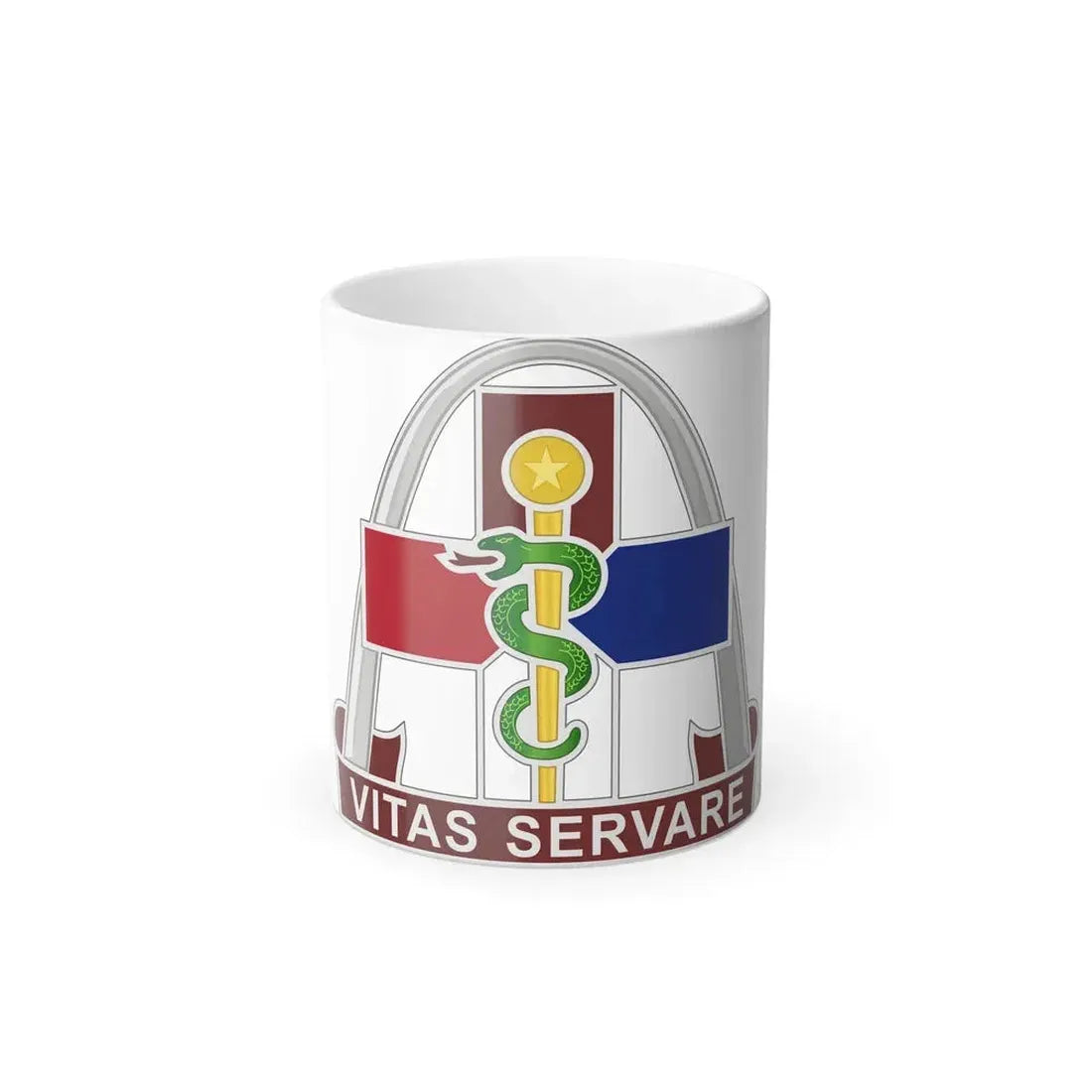 811th Hospital Center (U.S. Army) Color Changing Mug 11oz - Go Mug Yourself