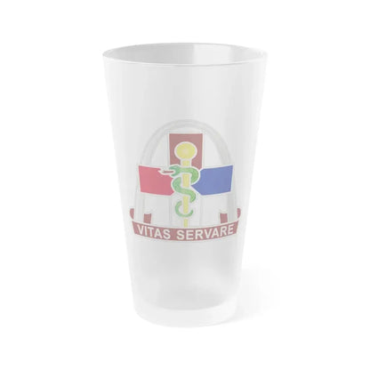 811th Hospital Center (U.S. Army) Frosted Pint Glass 16oz Default Title - Go Mug Yourself