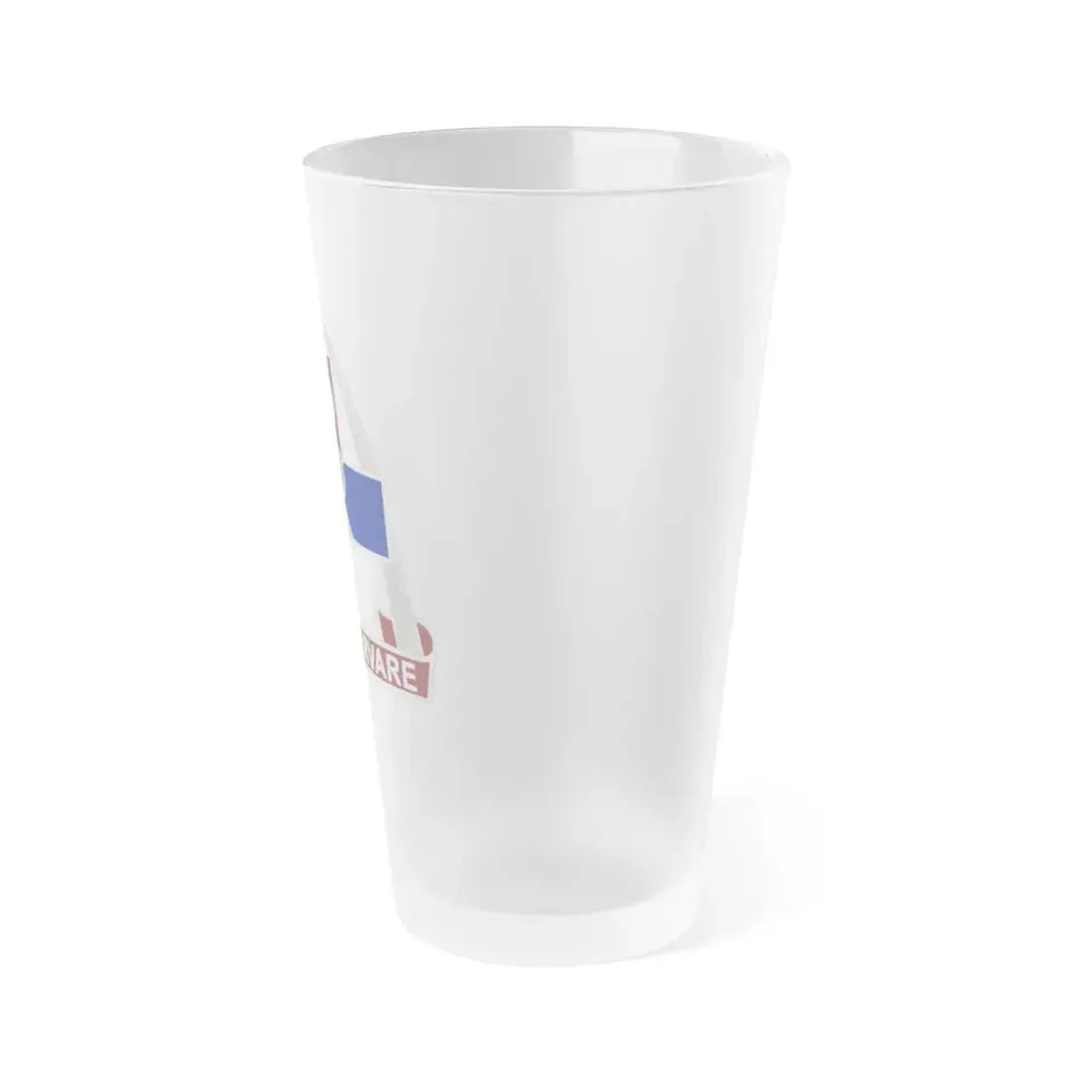 811th Hospital Center (U.S. Army) Frosted Pint Glass 16oz - Go Mug Yourself