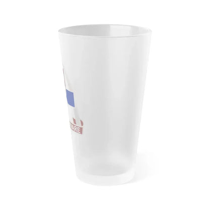 811th Hospital Center (U.S. Army) Frosted Pint Glass 16oz - Go Mug Yourself