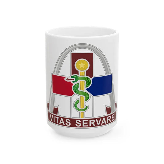 811th Hospital Center (U.S. Army) White Coffee Mug 15oz - Go Mug Yourself
