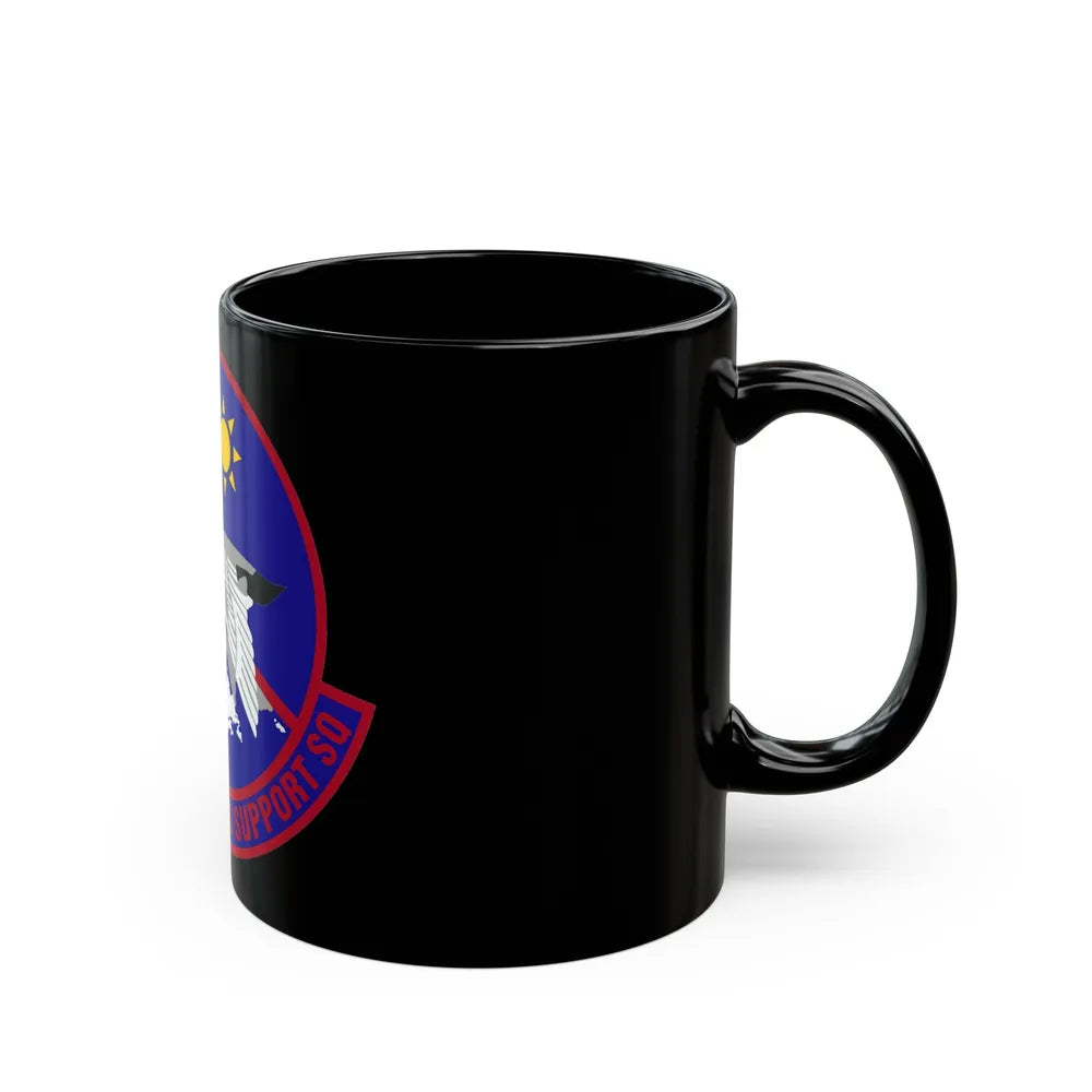 811th Operations Support Squadron (U.S. Air Force) Black Coffee Mug-Go Mug Yourself