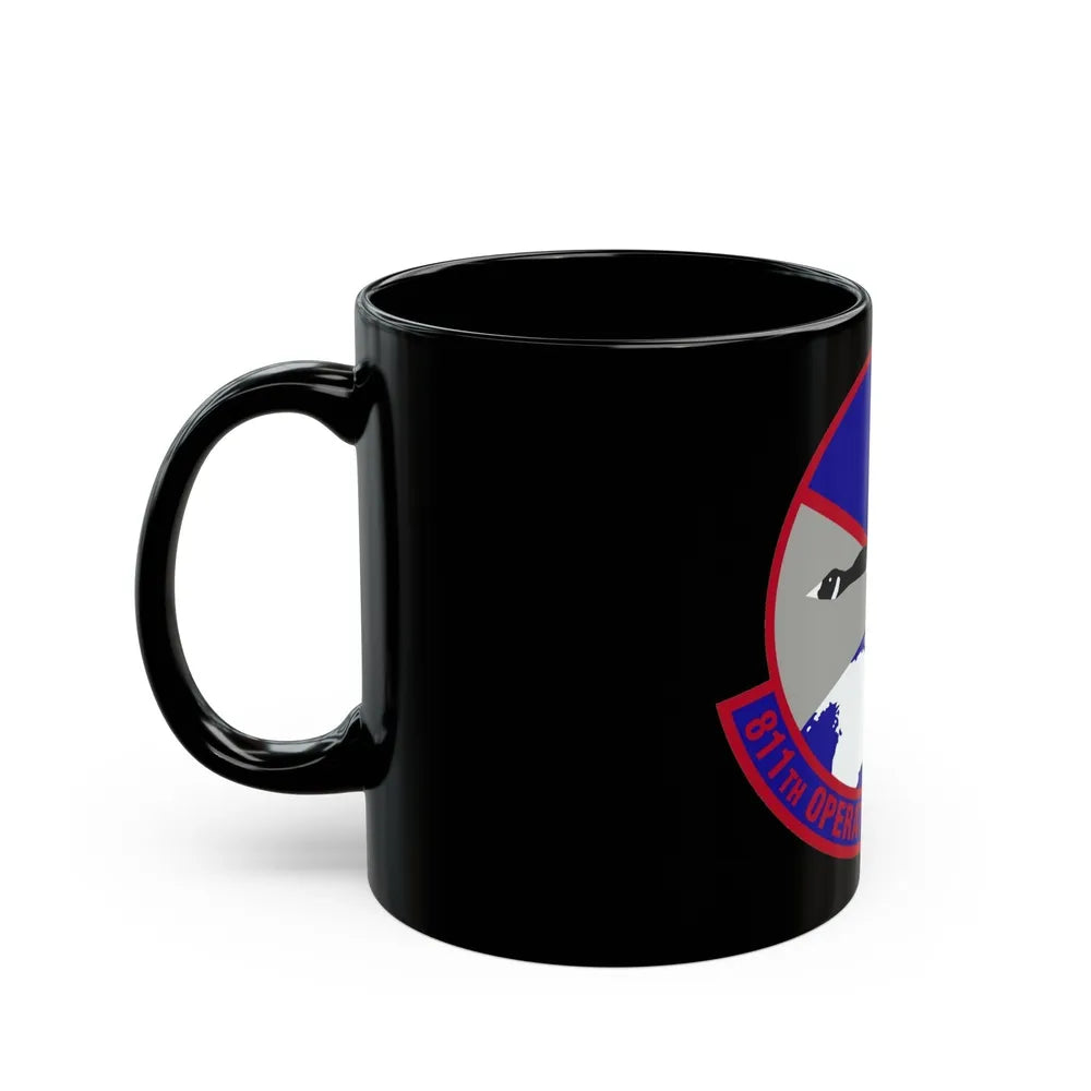 811th Operations Support Squadron (U.S. Air Force) Black Coffee Mug-Go Mug Yourself