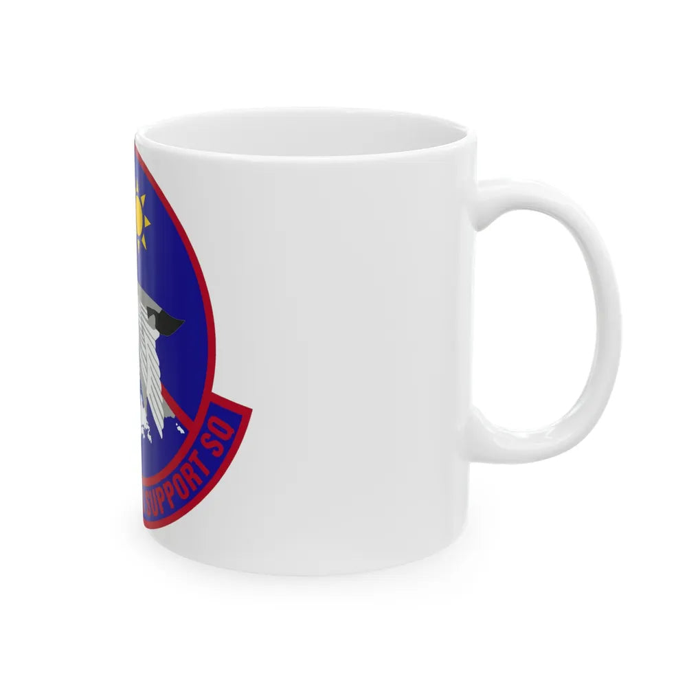 811th Operations Support Squadron (U.S. Air Force) White Coffee Mug-Go Mug Yourself