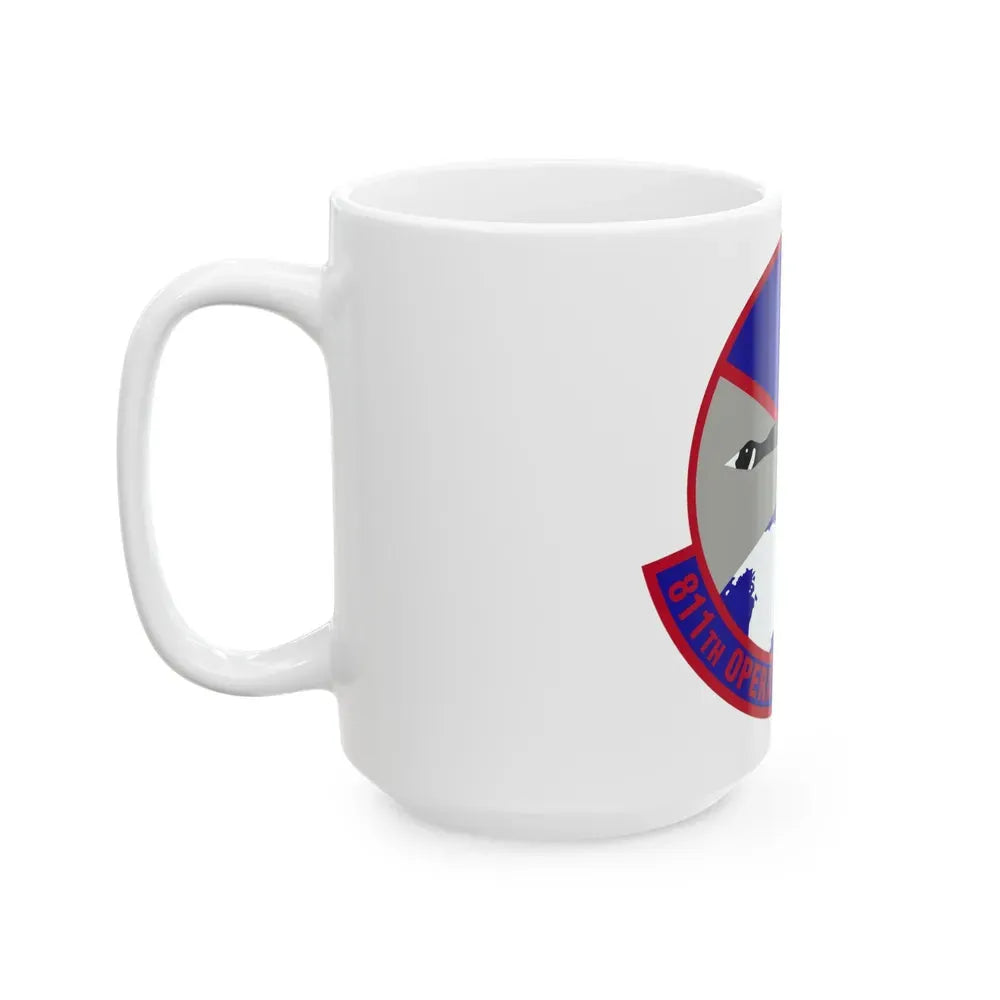 811th Operations Support Squadron (U.S. Air Force) White Coffee Mug - Go Mug Yourself