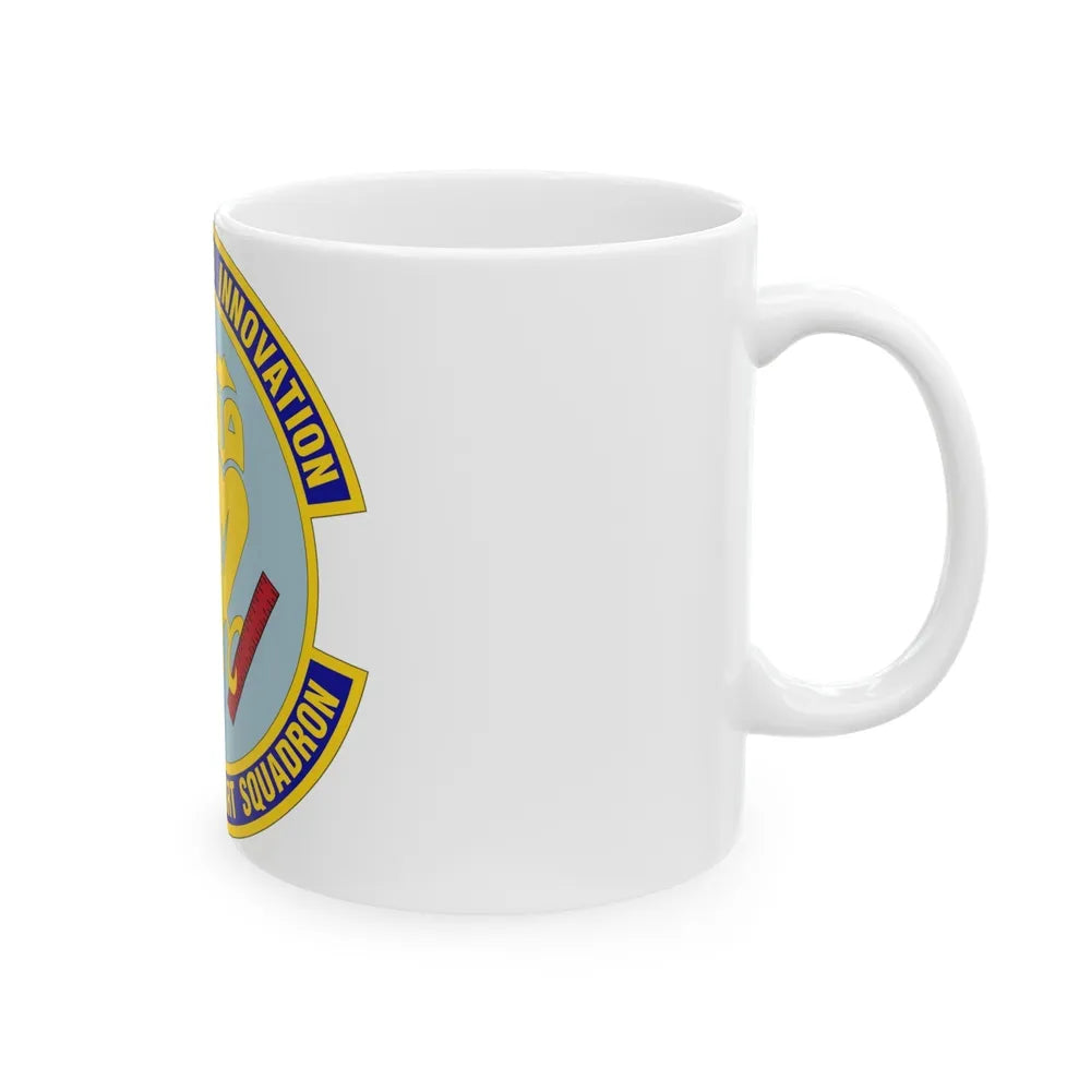 812 Test and Support Squadron AFMC (U.S. Air Force) White Coffee Mug-Go Mug Yourself