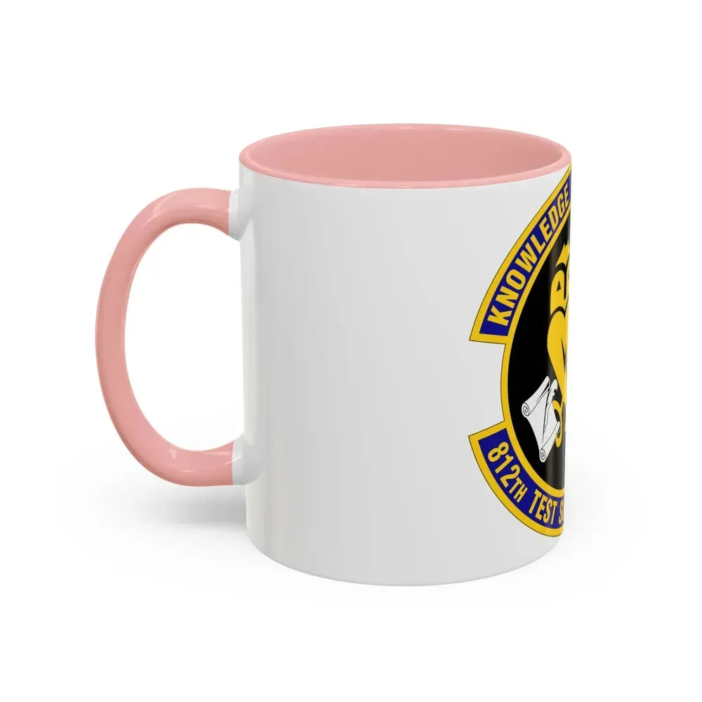 812 Test and Support Squadron AFMC (U.S. Air Force) Accent Coffee Mug - Go Mug Yourself