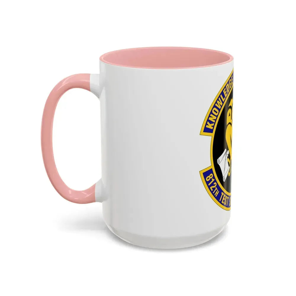 812 Test and Support Squadron AFMC (U.S. Air Force) Accent Coffee Mug - Go Mug Yourself