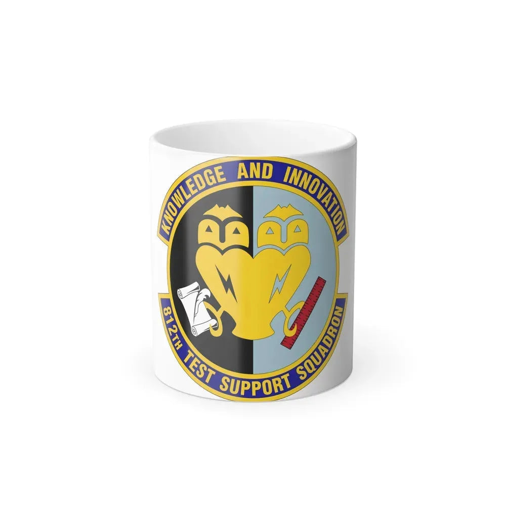 812 Test and Support Squadron AFMC (U.S. Air Force) Color Changing Coffee Mug 11oz - Go Mug Yourself