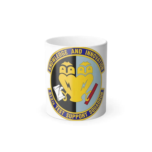 812 Test and Support Squadron AFMC (U.S. Air Force) Color Changing Coffee Mug 11oz - Go Mug Yourself