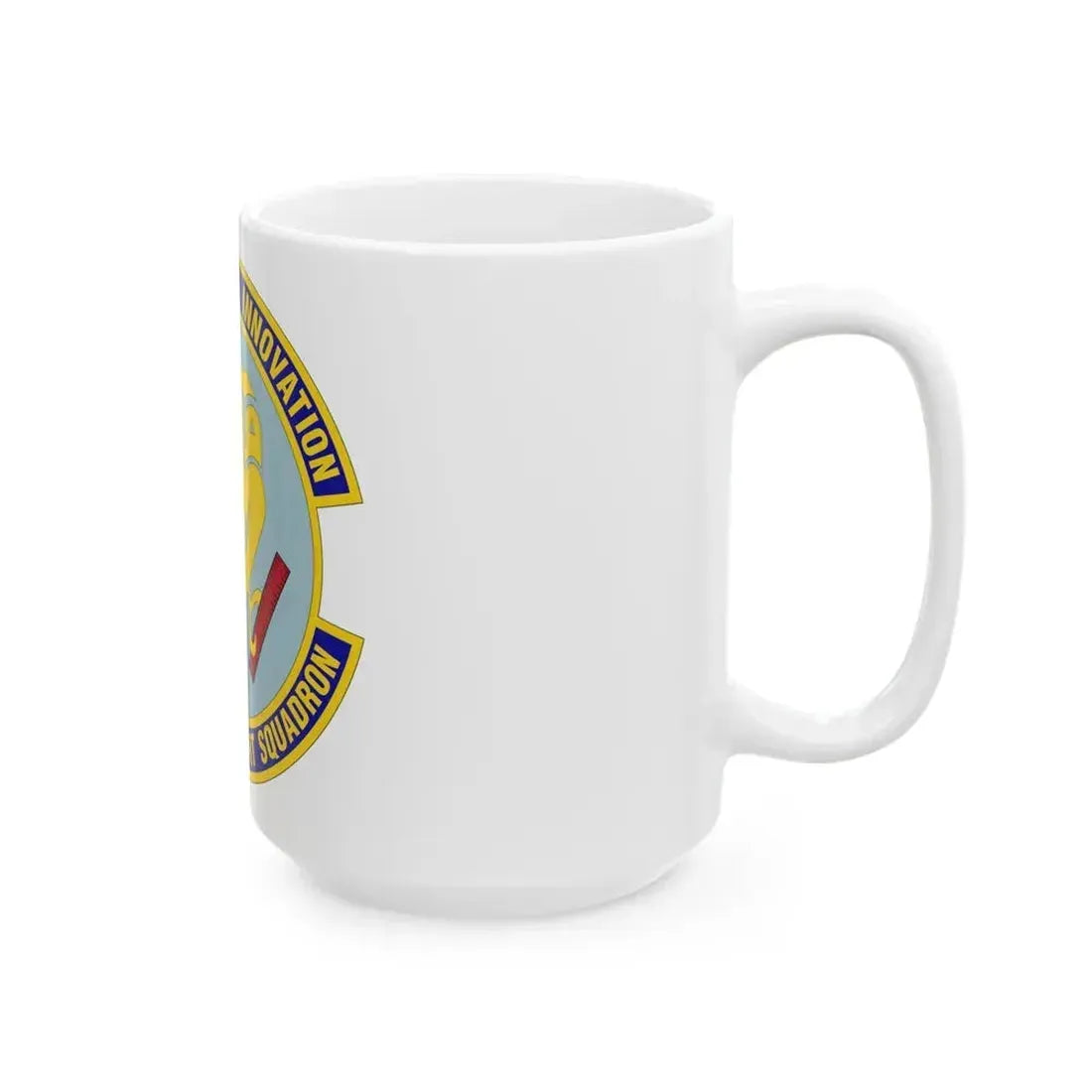 812 Test and Support Squadron AFMC (U.S. Air Force) White Coffee Mug - Go Mug Yourself