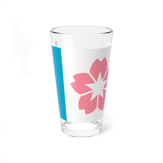 Flag of Salem Oregon 2022 (United States) Pint Glass 16oz
