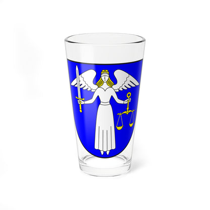 Felsberg wappen (Switzerland) (Coat of Arms) Pint Glass 16oz