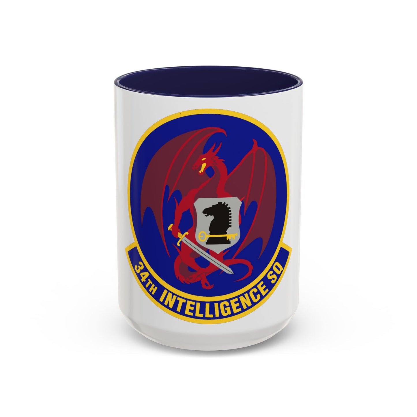 34th Intelligence Squadron (U.S. Air Force) Accent Coffee Mug