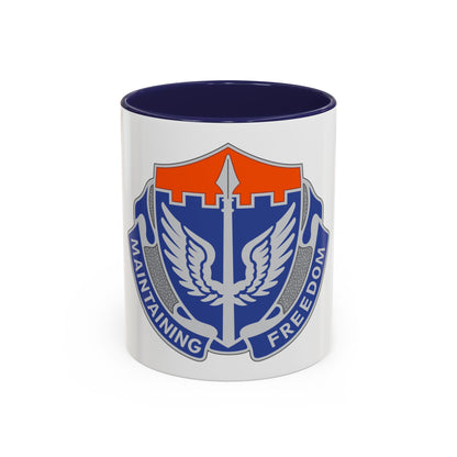 137 Aviation Regiment (U.S. Army) Accent Coffee Mug
