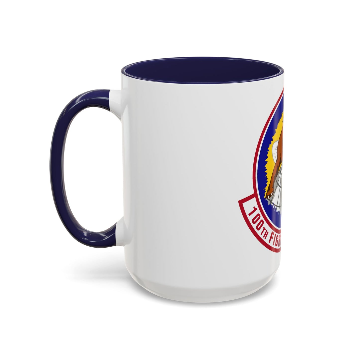 100th Fighter Squadron (U.S. Air Force) Accent Coffee Mug