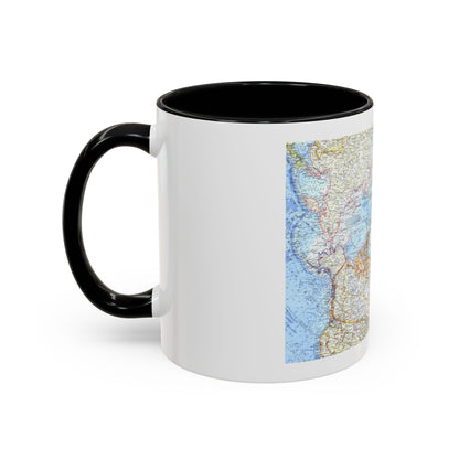 Top Of The World (1965) (Map) Accent Coffee Mug