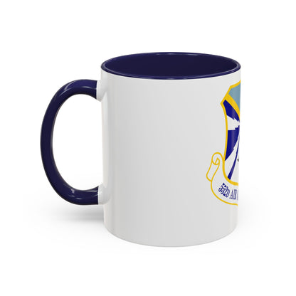 552d Air Control Wing (U.S. Air Force) Accent Coffee Mug