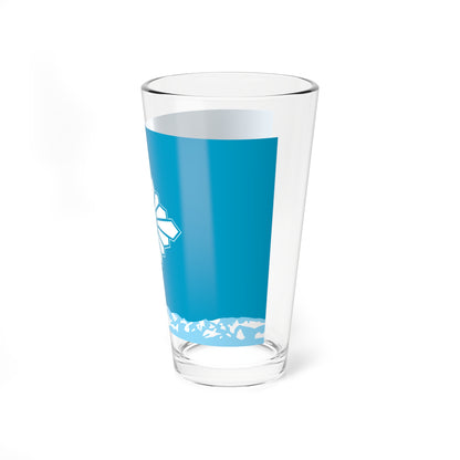 Flag of Toyama Toyama (Japan) Pint Glass 16oz