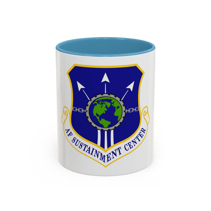 Air Force Sustainment Center (U.S. Air Force) Accent Coffee Mug