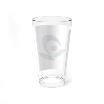 Flag of Akiruno Tokyo (Japan) Pint Glass 16oz