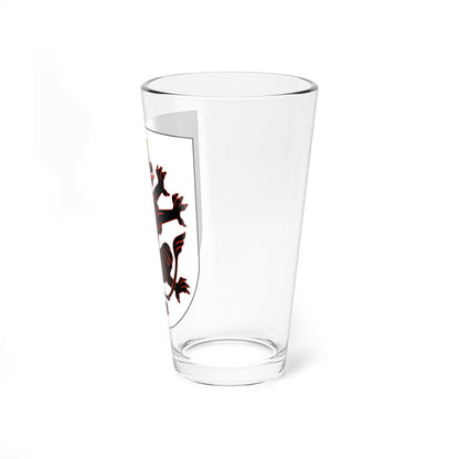 POL województwo kujawsko-pomorskie COA (Poland) (Coat of Arms) Pint Glass 16oz