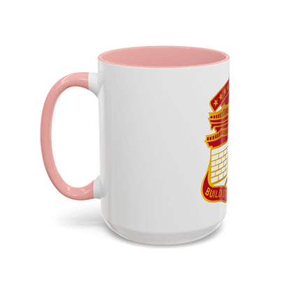 24 Engineer Group (U.S. Army) Accent Coffee Mug