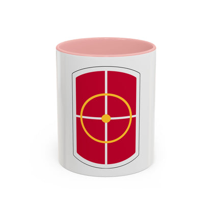 420th Engineer Brigade (U.S. Army) Accent Coffee Mug