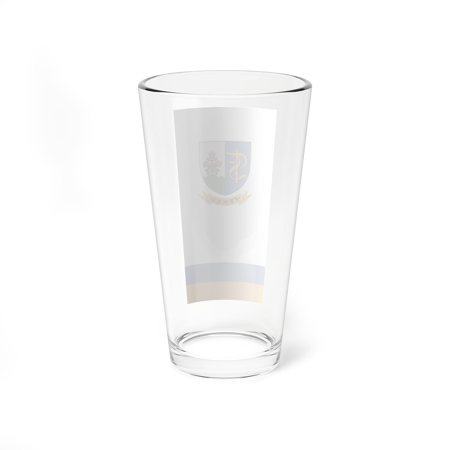Flag of Feked (Hungary) Pint Glass 16oz