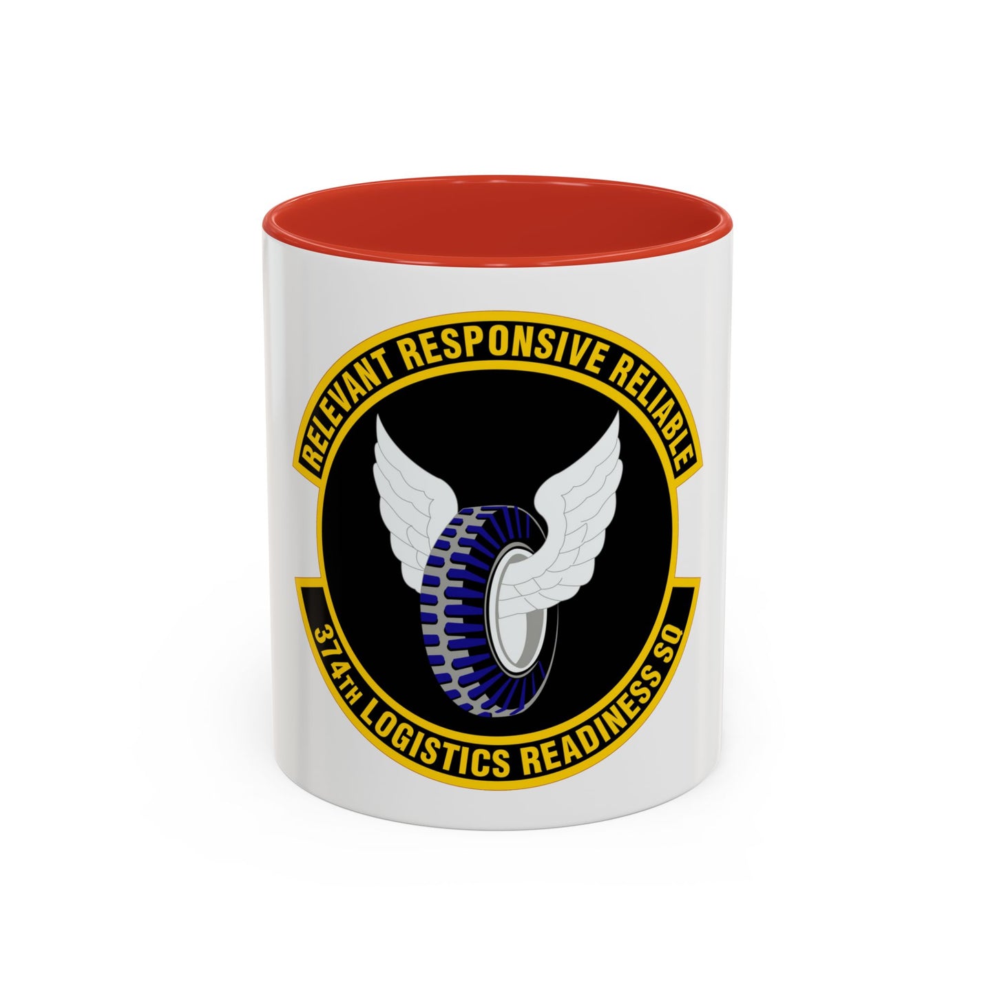 374 Logistics Readiness Squadron PACAF (U.S. Air Force) Accent Coffee Mug