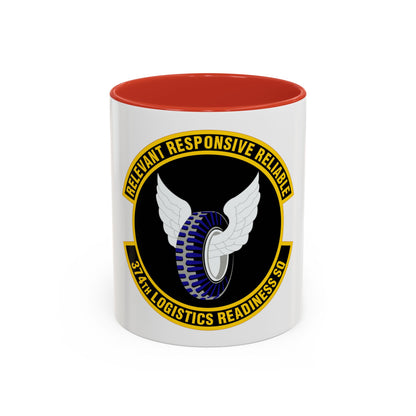 374 Logistics Readiness Squadron PACAF (U.S. Air Force) Accent Coffee Mug