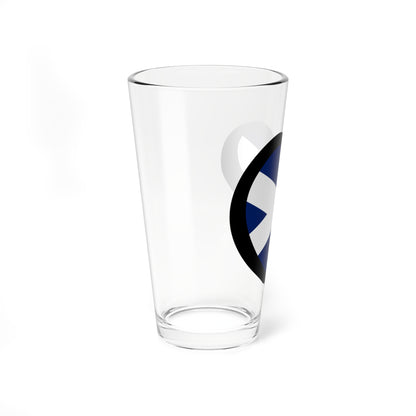 EuroScotlandAnterior navy blue (Scotland) Pint Glass 16oz
