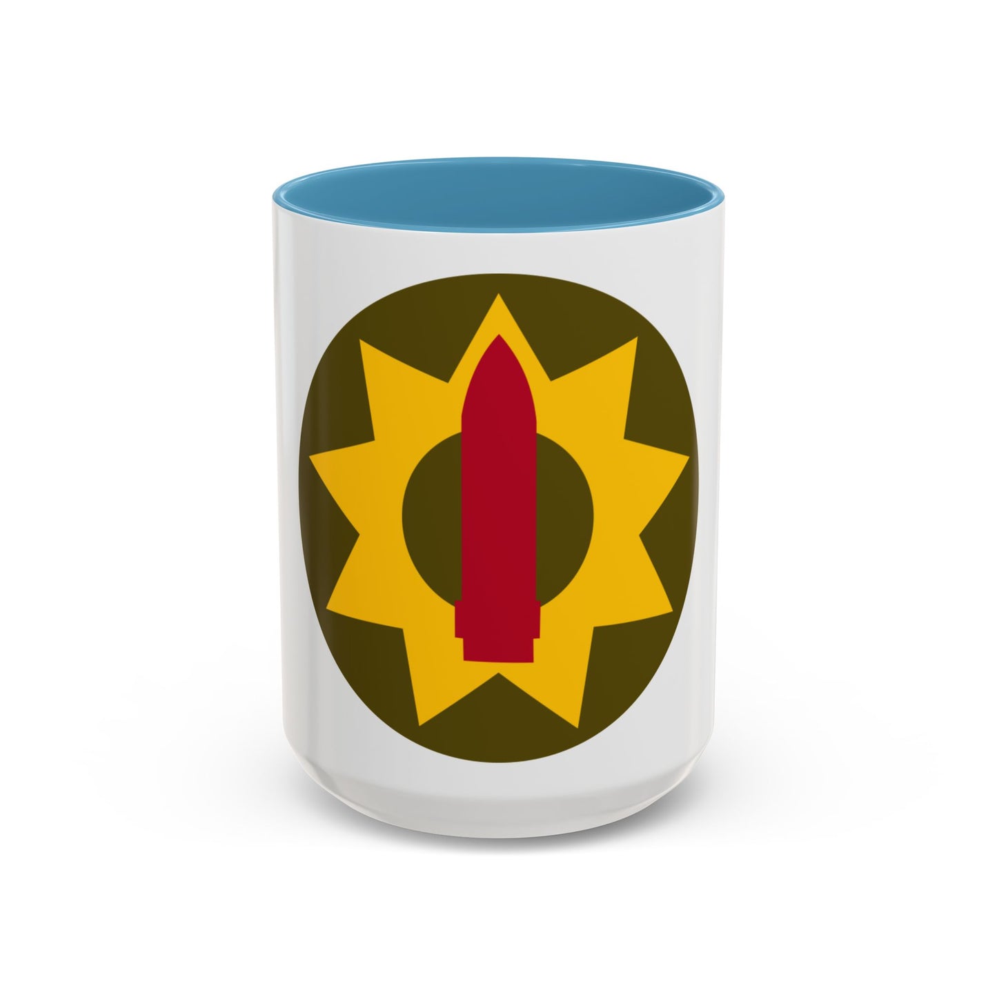 Pacific Coastal Frontier (U.S. Army) Accent Coffee Mug