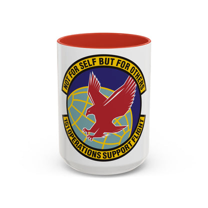 151st Operations Support Flight (U.S. Air Force) Accent Coffee Mug