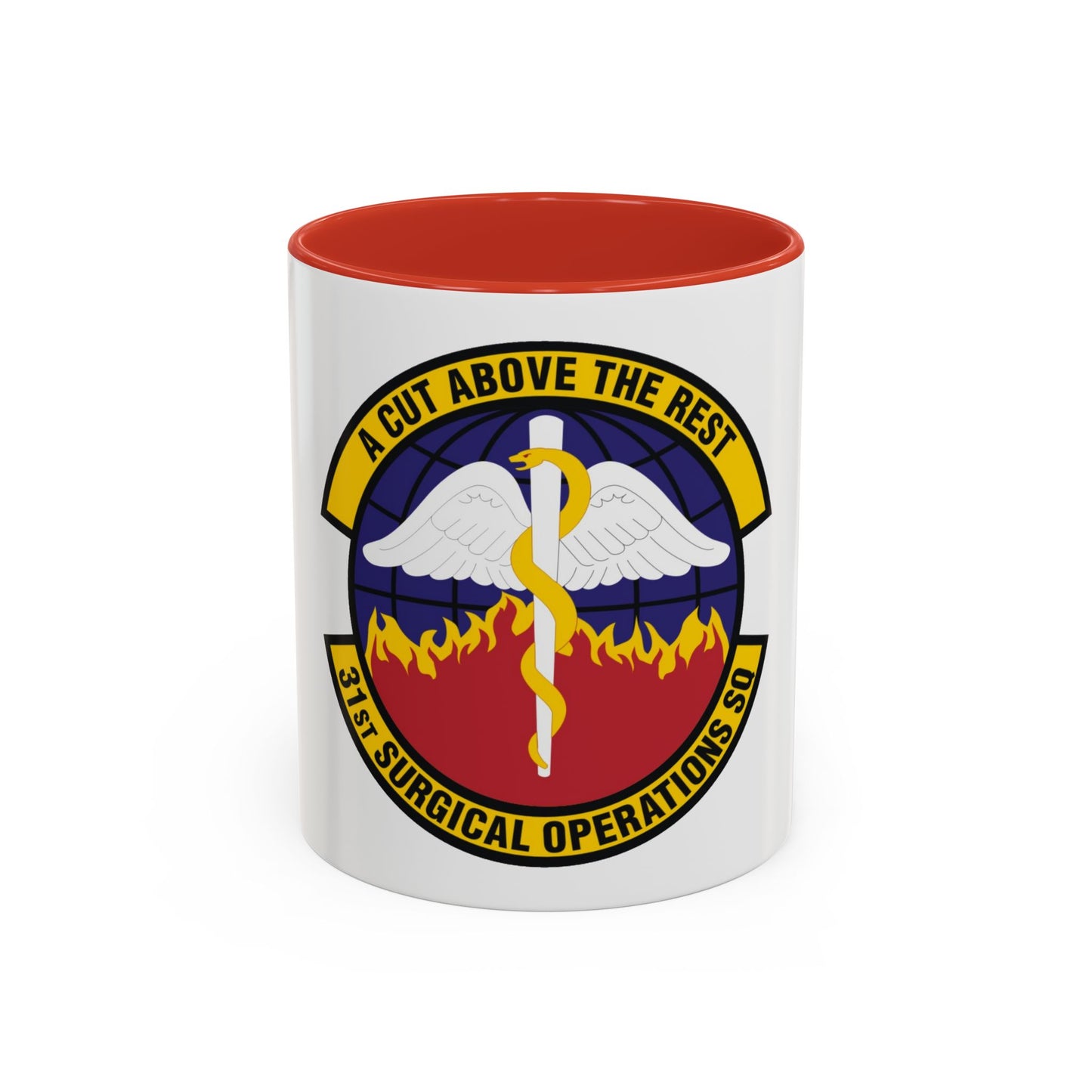 31st Surgical Operations Squadron (U.S. Air Force) Accent Coffee Mug
