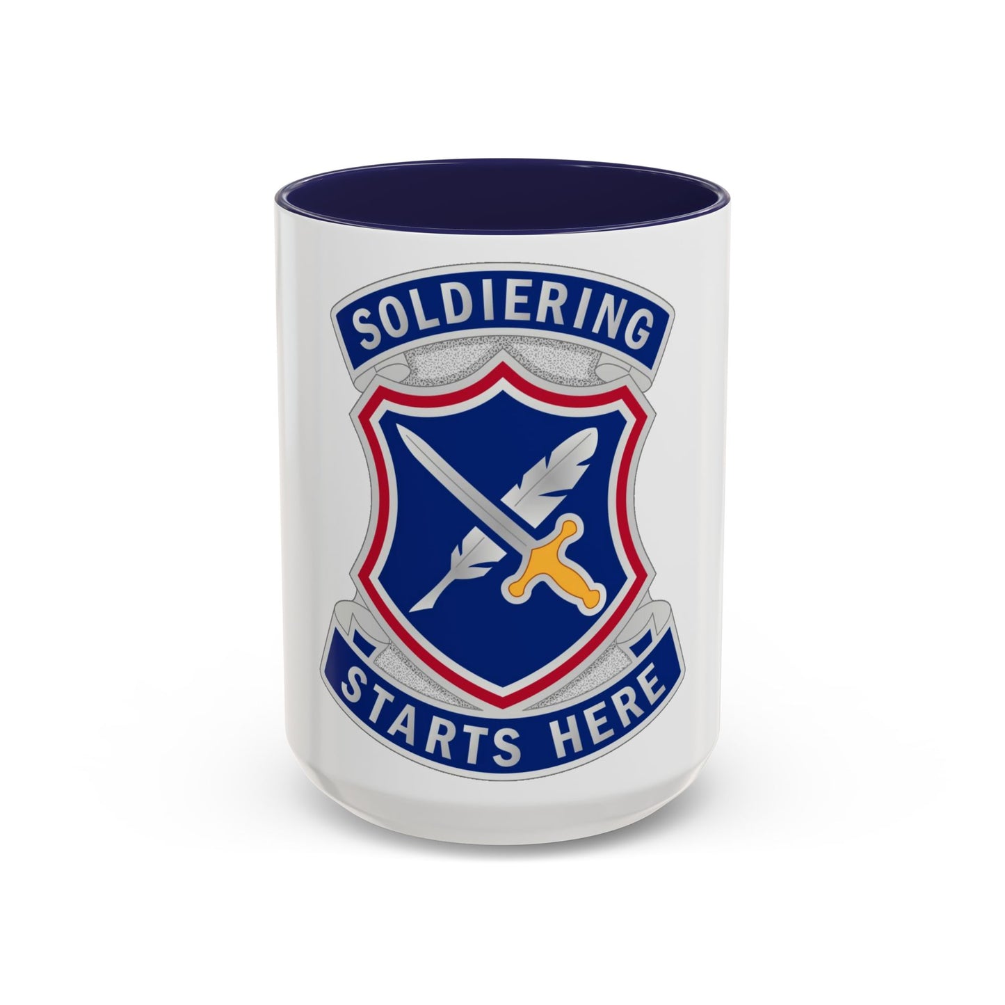 95th Adjutant General Battalion (U.S. Army) Accent Coffee Mug