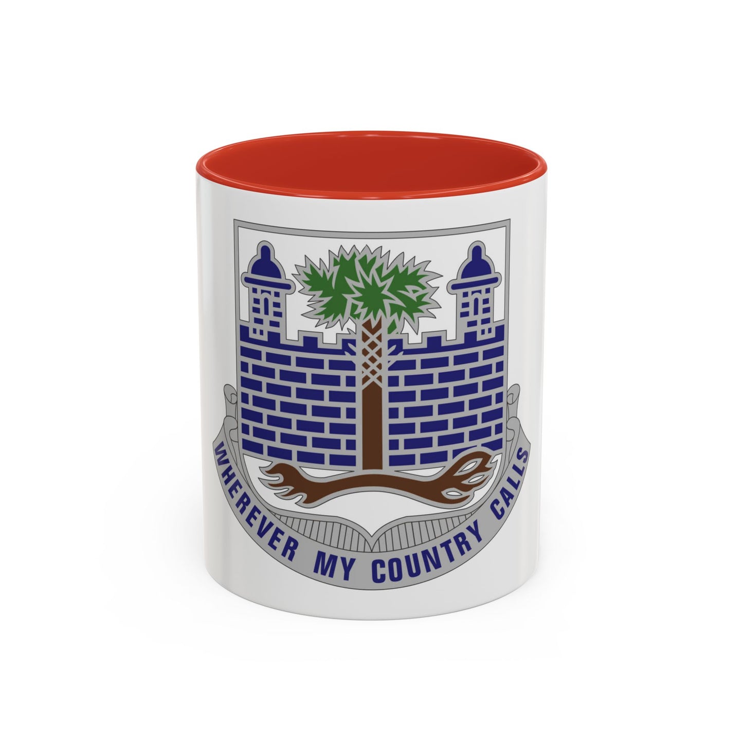 118th Infantry Regiment (U.S. Army) Accent Coffee Mug