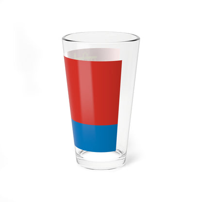 Flag of Susumansky rayon Magadan Oblast 2002 (Russia) Pint Glass 16oz