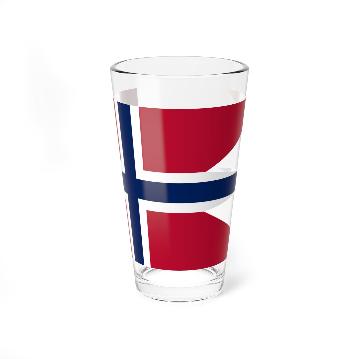 Norwegian General rank flag (Norway) Pint Glass 16oz