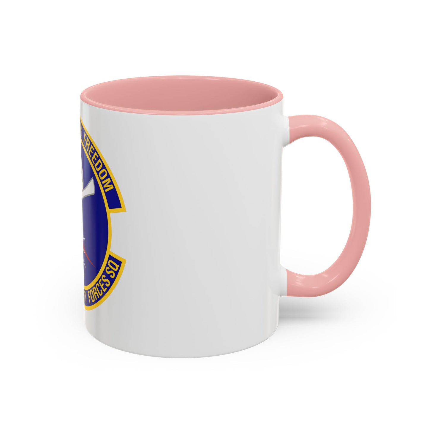 455th Expeditionary Security Forces Squadron (U.S. Air Force) Accent Coffee Mug