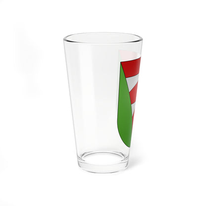 MorbioSuperiore-coat of arms (Switzerland) (Coat of Arms) Pint Glass 16oz