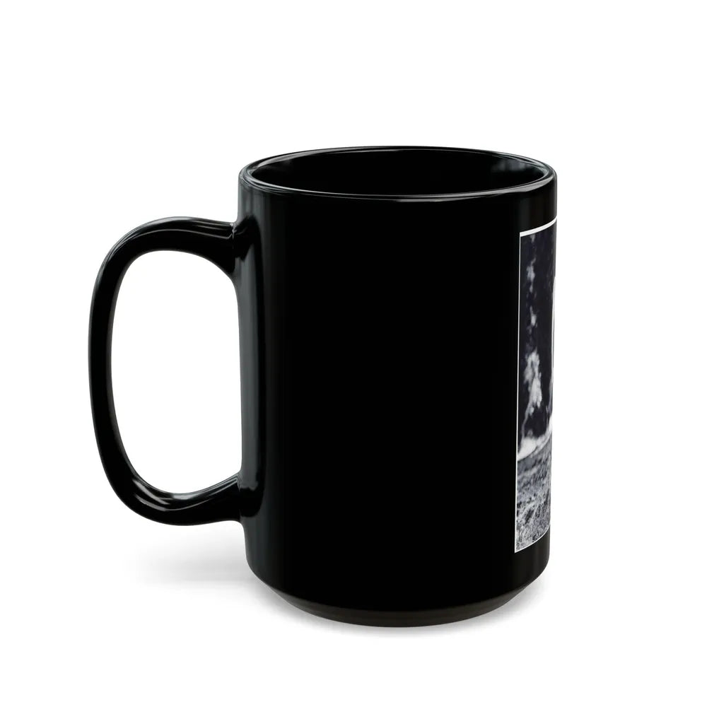 Francine York #45 (Vintage Female Icon) Black Coffee Mug-Go Mug Yourself