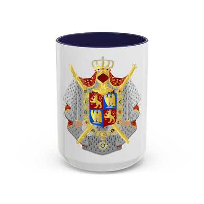 Coat of arms of kingdom Holland King Lodewijk 1808 - Accent Coffee Mug