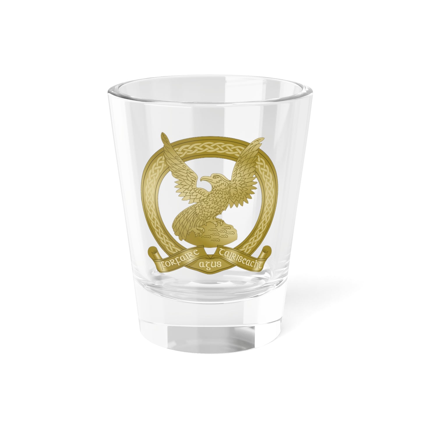 Irish Air Corps insignia (Ireland) (Coat of Arms) Shot Glass 1.5oz