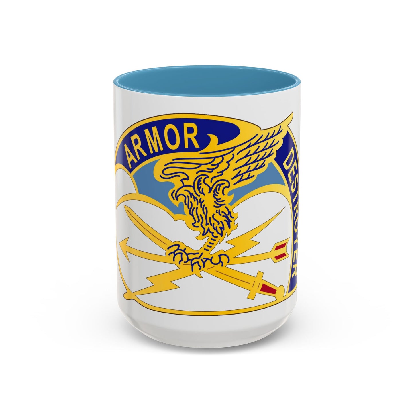 635 Aviation Group (U.S. Army) Accent Coffee Mug