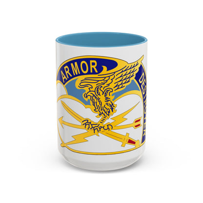 635 Aviation Group (U.S. Army) Accent Coffee Mug