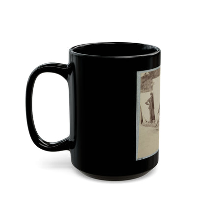 22d New York State Militia Near Harpers Ferry, Va., 1861 I.E.1862 004(2) (U.S. Civil War) Black Coffee Mug