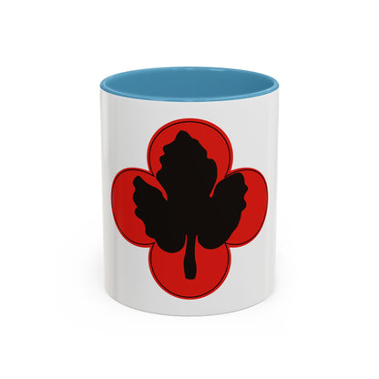 43rd Infantry Division CSIB (U.S. Army) Accent Coffee Mug