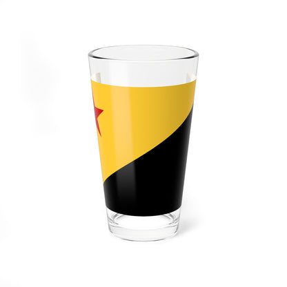 Flag of the Azanian Peoples Organisation (South Africa) Pint Glass 16oz