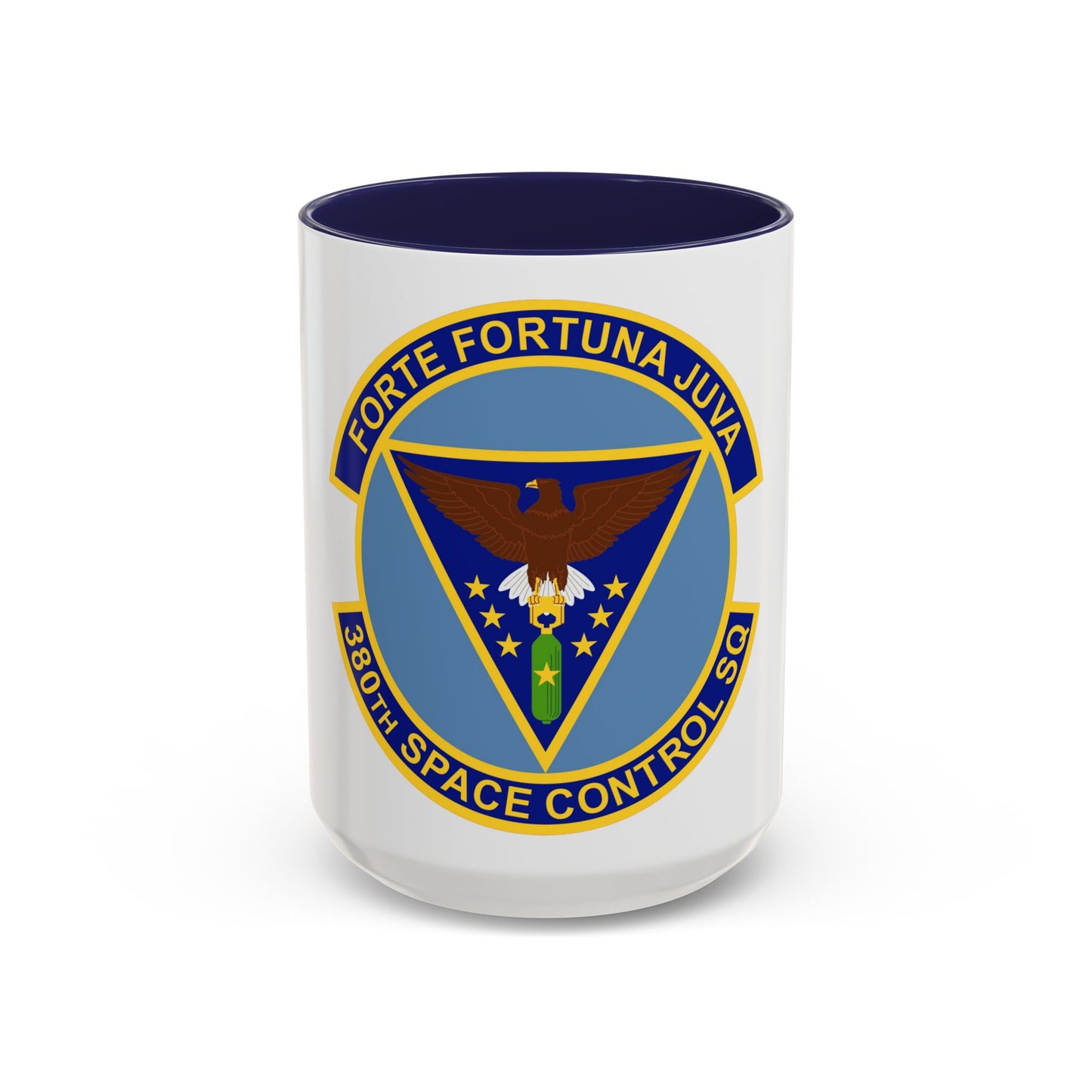 380th Space Control Squadron (U.S. Air Force) Accent Coffee Mug